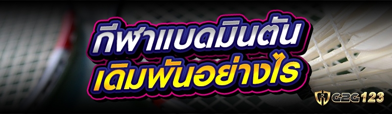 กีฬาแบดมินตัน